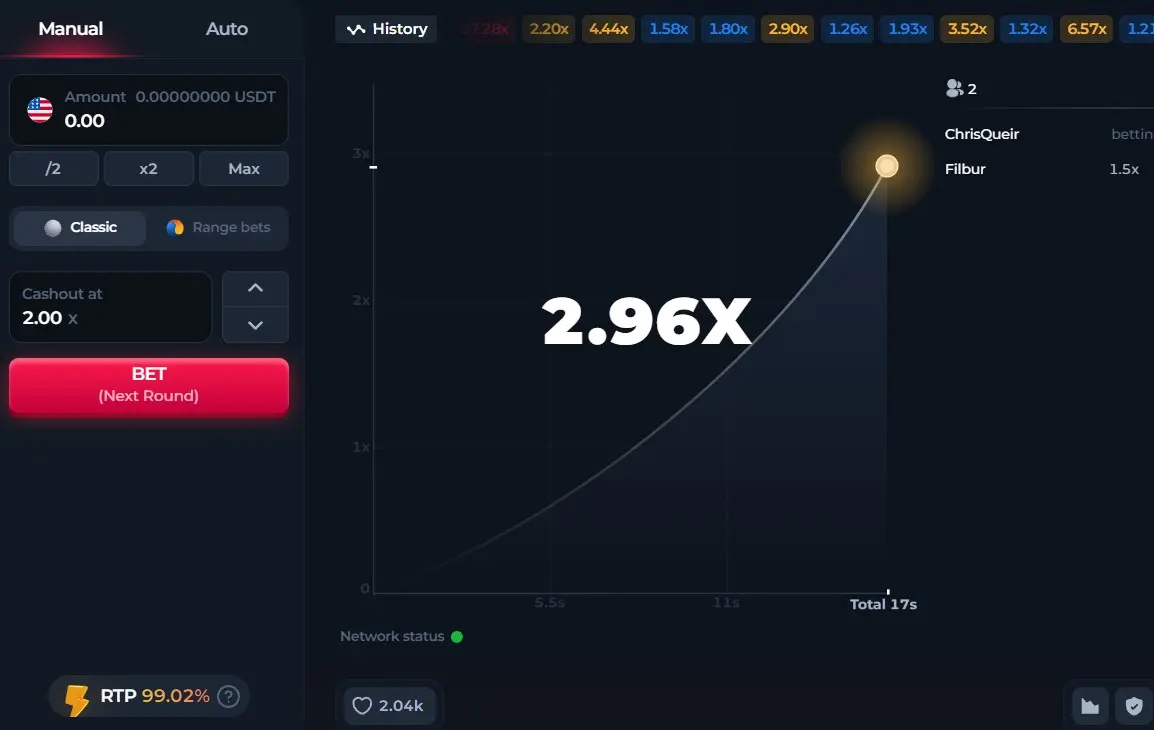 Betfury Crash Games