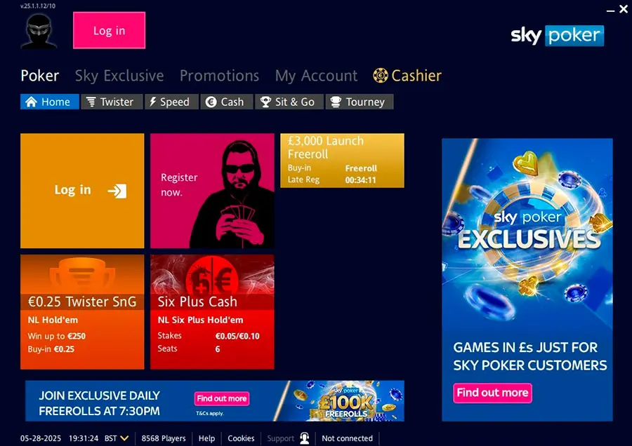 Skypoker Software